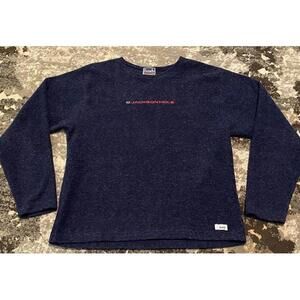 Fundy Jackson Hole Graphic Sweatshirt - Cozy Blue Long Sleeve Lg